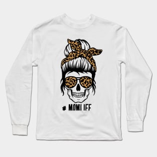 Mom Skull Long Sleeve T-Shirt